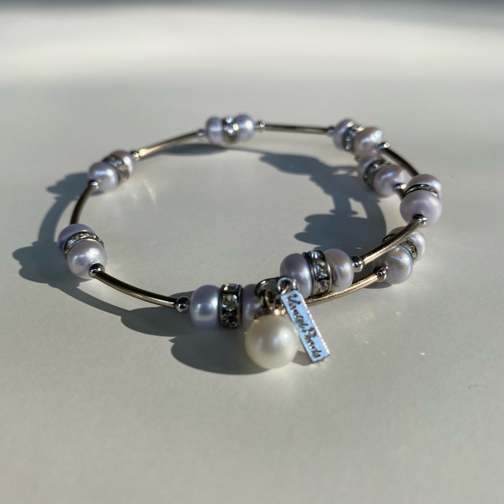 Vantel pearls wrap bracelet